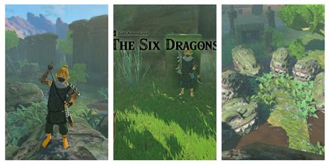 zelda tears of the kingdom six dragons